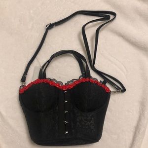 Corset Bra Shaped Mini Bag